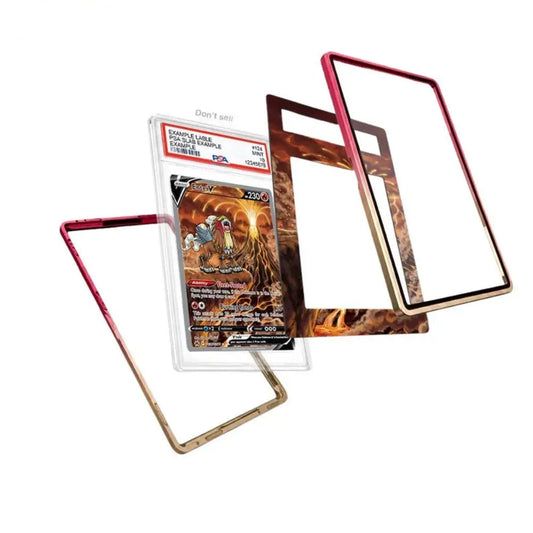 Entei V GG36/GG70 Pokémon Extended Art Graded Display Case inner view
