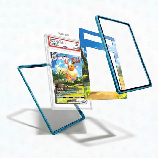 Flareon VMAX SWSH180 Pokémon Extended Art Graded Display Case inner view