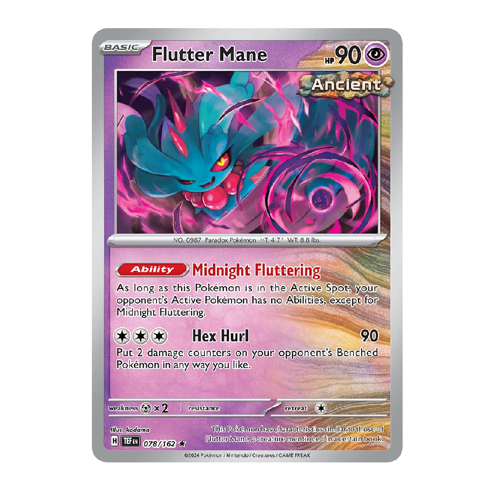 A single Pokémon Fusion TCG trading card featuring the purple and blue Denoncle V character, with Japanese text and a Fusion Energy logo, photographed against a plain white background.