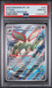 Pokémon trading card featuring Flygon with a PSA grading label on top