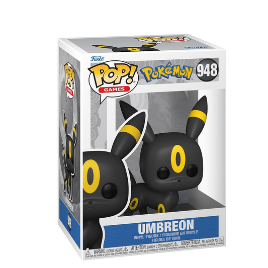 Funko Pop! Games Pokemon Umbreon vinyl figure packaging on a white background