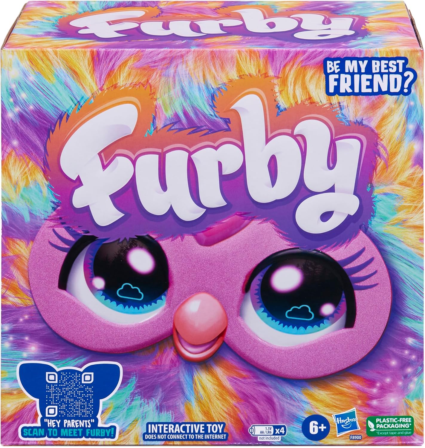 Furby interactive plush toy for kids aged 6 and up