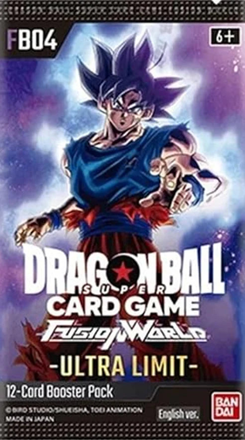 Dragon Ball Super TCG: Fusion World - Ultra Limit Booster Pack (English Version)