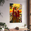 Gear 5 Luffy Anime Poster One Piece Wall Art Sun God Nika Print - PokeTCG