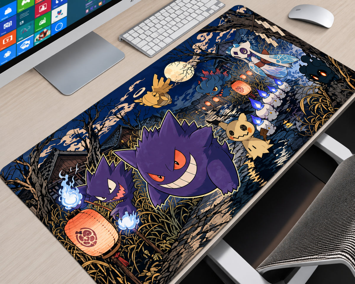 PokeTCG Gengar Pokémon Haunted Forest Mouse Pad – PokéTCG