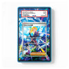 A PSA graded display slab containing a Japanese trading card, shown against a plain white background. The slab has a blue border and a red PSA label at the top.