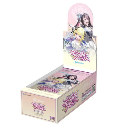 Card game box with anime-style artwork on a white background