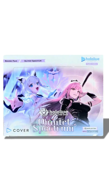 Hololive Official Card Game Quintet Spectrum Booster Pack Japanese Sealed