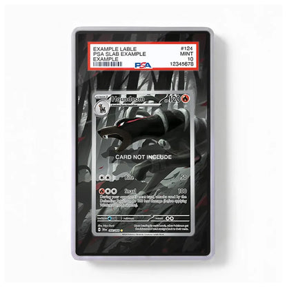 A PSA graded protective slab containing a Pokémon trading card, shown against a plain white background. The slab has a clear plastic border and a PSA label at the top.