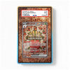A PSA Slab certified collectible card in a protective blue and gold holder, shown against a clean white background. The card features a decorative red and gold pattern with a 'Hydrate' attack box and a white PSA Slab certification label at the top.