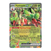 A single Pokémon trading card for Hydrapple ex, shown against a plain white background. The card features artwork of green and red Hydrapple vines, with the name 'Hydrapple ex' at the top, HP 330, and attack text including 'Ripening Charge' and 'Syrup Storm'.