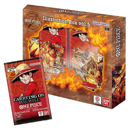 One Piece Illustration Box Vol. 5 IB-05 – 4 Booster Packs & Exclusive Promo Cards