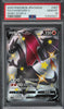 Pokémon trading card featuring Charizard V with a red and black design, encased in a protective holder.