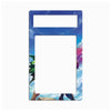 A rectangular light switch plate cover featuring an anime-style sky background with blue clouds and colorful character artwork at the bottom, shown against a plain white background.