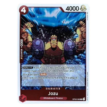 Jozu R OP02-008 Paramount War English Foil NM
