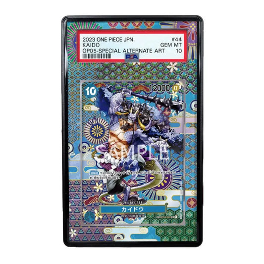 Kaido OP04-044 One Piece Extended Art Graded Display Case