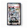 A PSA graded collectible card in a dark blue protective case, shown against a plain white background. The card features a comic-style illustration of a character named 'Koby' with various text overlays, including a red PSA slab label at the top and a large 'CARD NOT INCLUDE' watermark across the center.