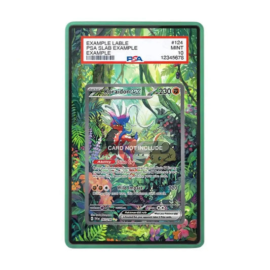 Koraidon ex 247/198 Pokémon Extended Art Graded Display Case