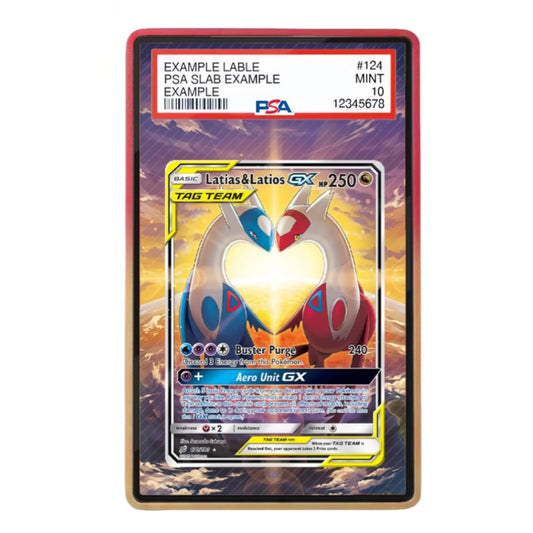 Latias & Latios GX 170/181 Team Up Extended Art Graded Display Case