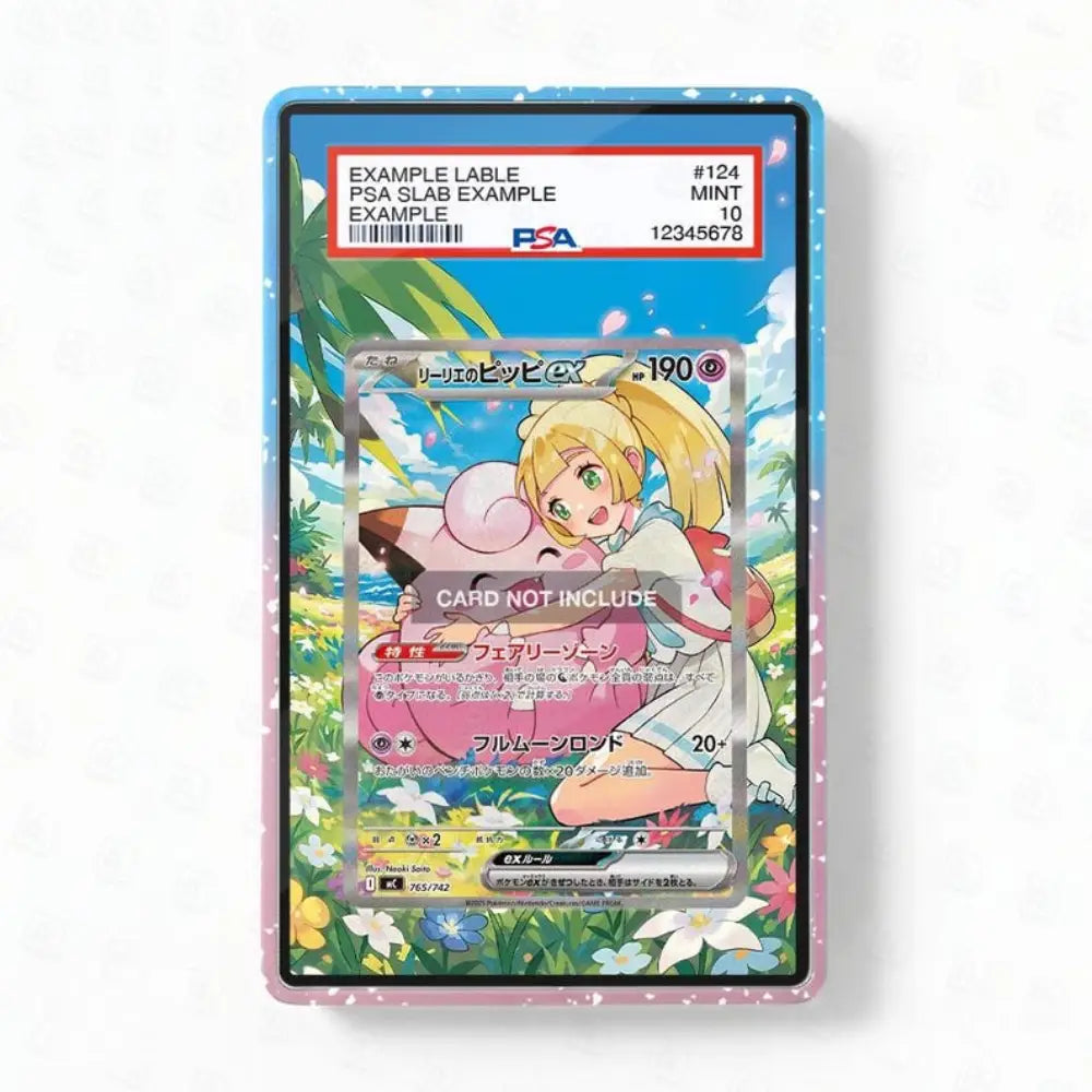 Lillie's Clefairy ex Extended Art Graded Display Case