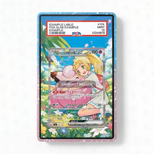 Lillie's Clefairy ex Extended Art Graded Display Case