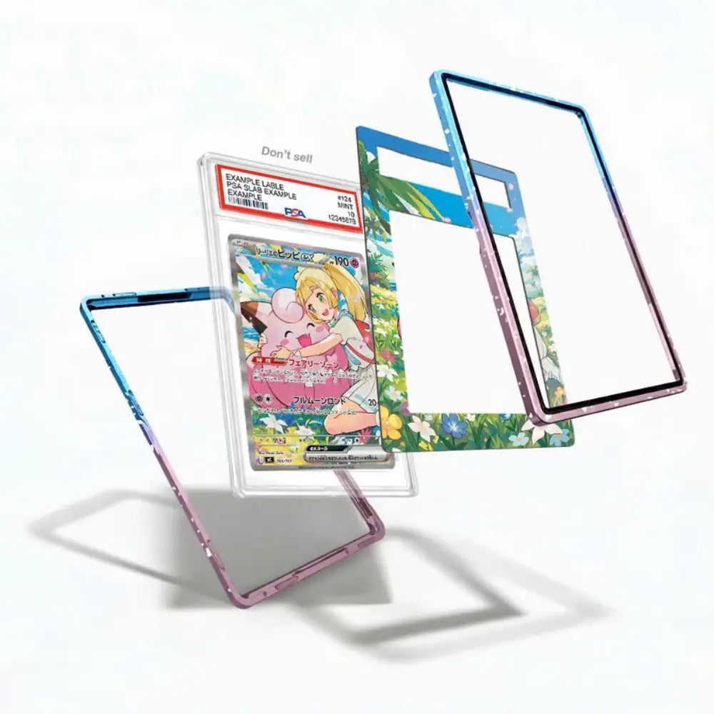 Lillie's Clefairy ex Extended Art Graded Display Case  inner view
