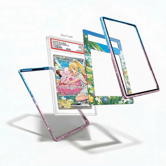 Lillie's Clefairy ex Extended Art Graded Display Case  inner view