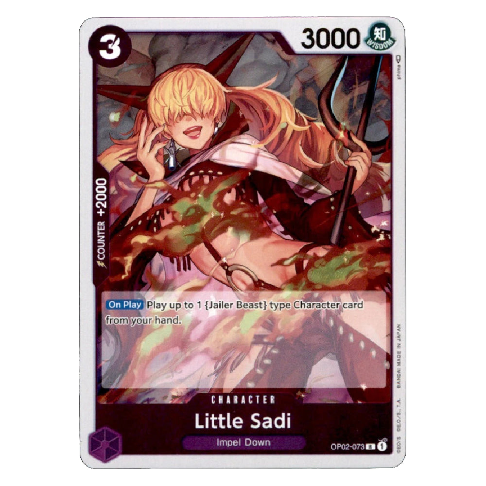 Little Sadi OP02-073 R Paramount War English Foil NM