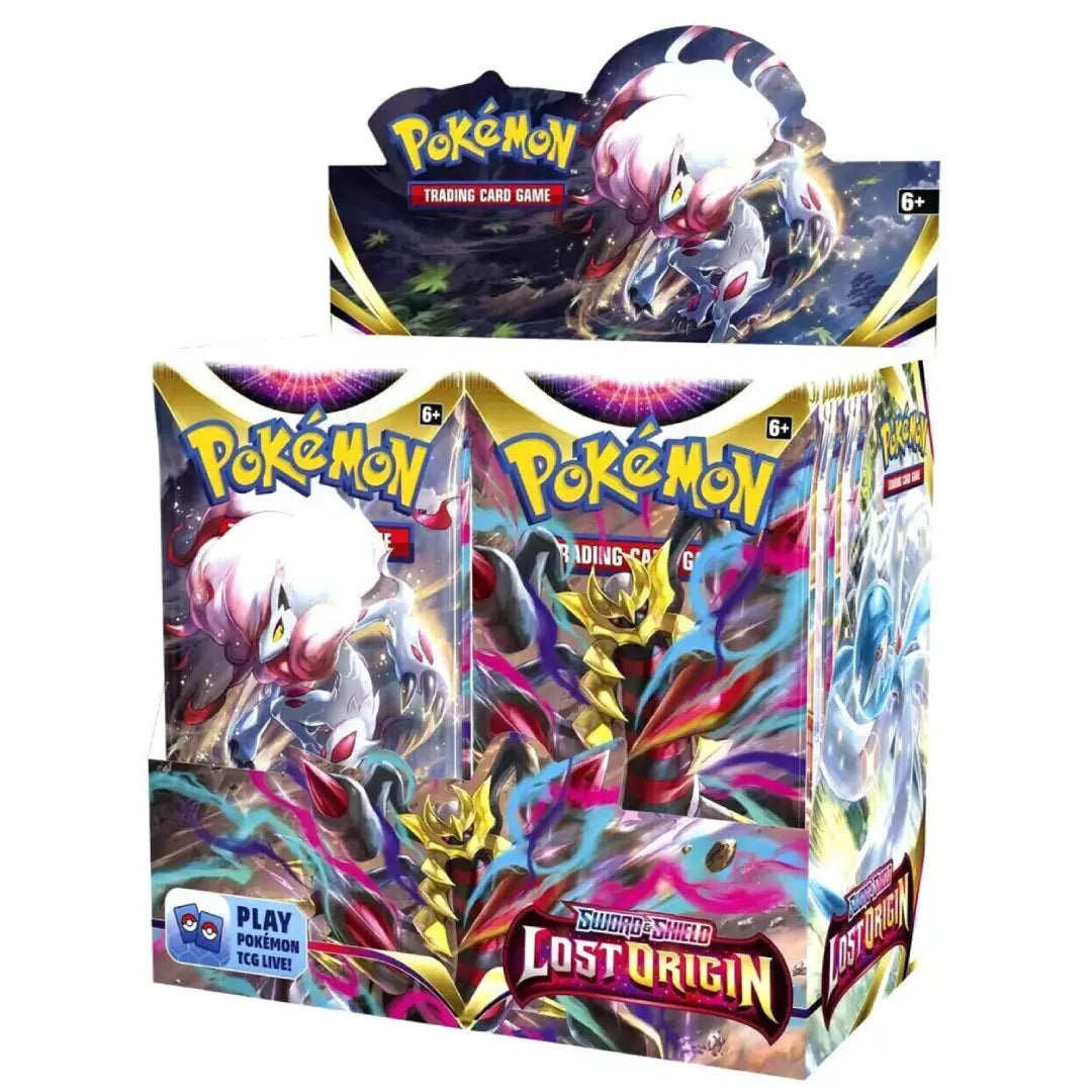 Pokémon TCG Lost Origin Booster Box – Sword & Shield | 36 Packs Factory Sealed