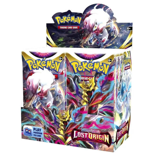 Pokémon TCG Lost Origin Booster Box – Sword & Shield | 36 Packs Factory Sealed