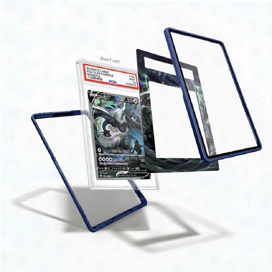 Lugia V 186/195 Silver Tempest Extended Art Graded Display Case inner view 
