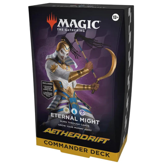 MTG Aetherdrift Commander Deck Eternal Might - PokeTCG