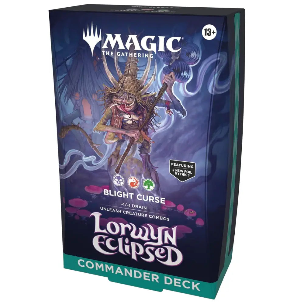 MTG Lorwyn Eclipsed Commander Deck Blight Curse - PokeTCG