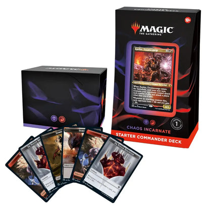 MTG Starter Commander Deck Chaos Incarnate Black Red - PokeTCG