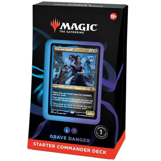 MTG Starter Commander Deck Grave Danger Blue Black - PokeTCG