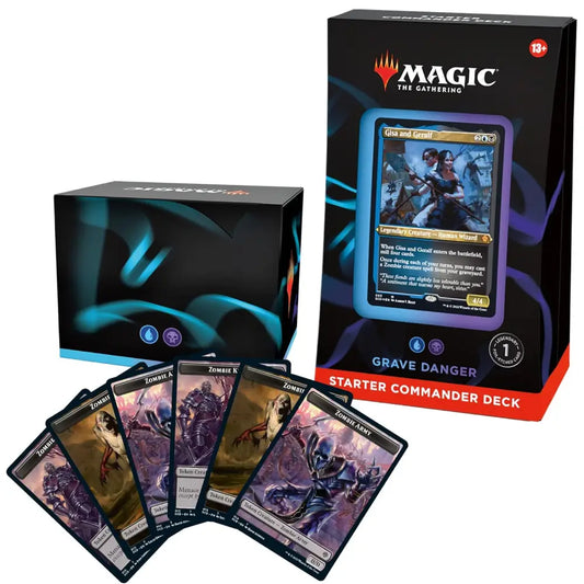 MTG Starter Commander Deck Grave Danger Blue Black - PokeTCG