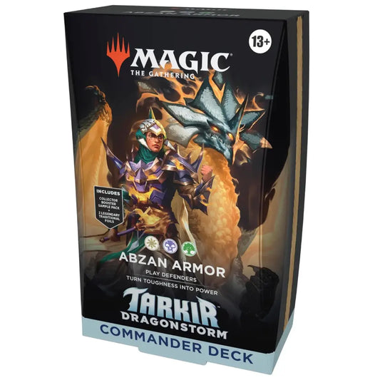 MTG Tarkir Dragonstorm Commander Deck Abzan Armor - PokeTCG
