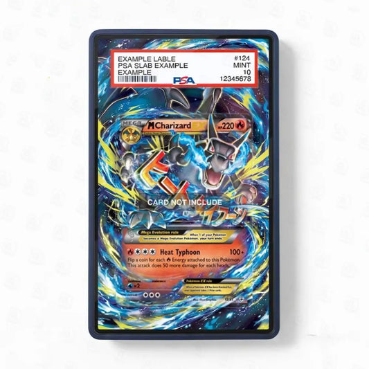 M Charizard EX 12/83 Extended Art English Graded Magnetic Display Case