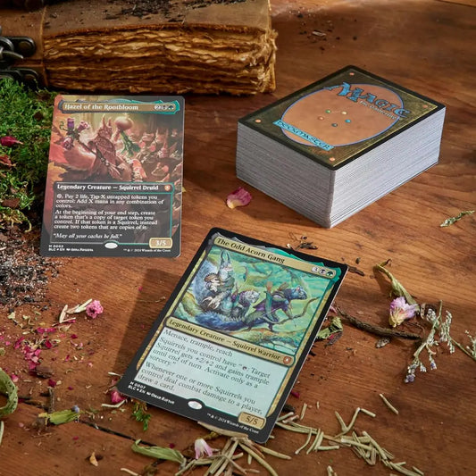 Magic MTG Bloomburrow Commander Deck – Squirreled Away (100 Cards)
