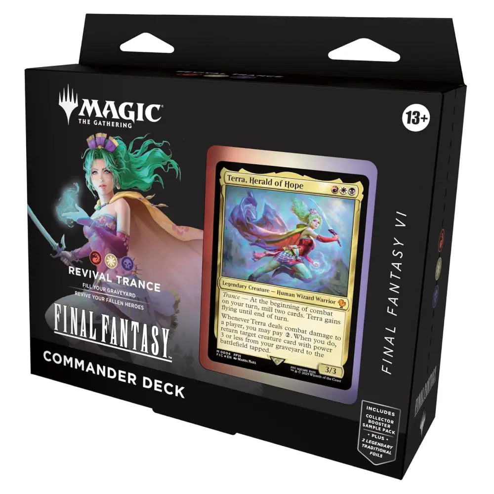 Magic MTG Final Fantasy VI Commander Deck Revival Trance - PokeTCG