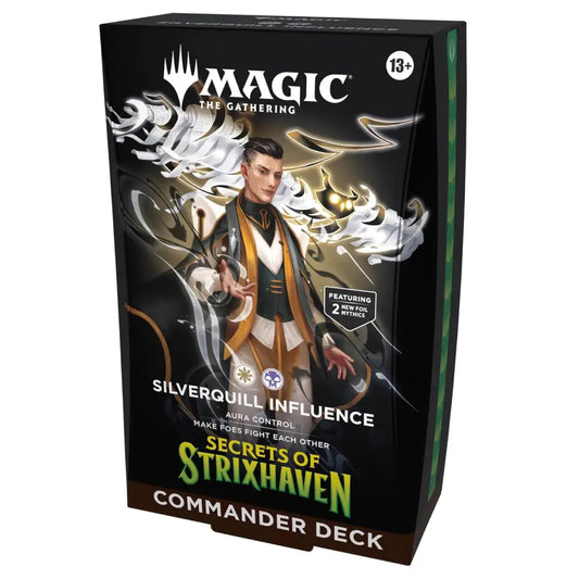 Magic MTG Strixhaven Commander Deck Silverquill Influence - PokeTCG