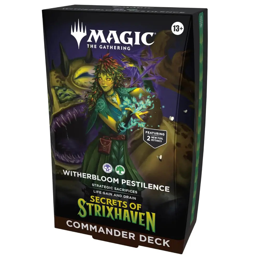 Magic MTG Strixhaven Commander Deck Witherbloom Pestilence - PokeTCG