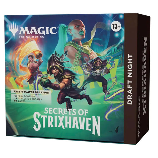 Magic MTG Strixhaven Draft Night Set 12 Boosters + Collector - PokeTCG