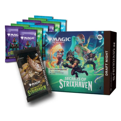 Magic MTG Strixhaven Draft Night Set 12 Boosters + Collector - PokeTCG