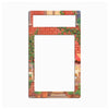 A rectangular picture frame with a decorative illustration of a brick wall, green ivy, potted plants, and a small storefront scene, shown on a plain white background.