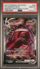 Pokémon trading card featuring Gengar VMAX in a protective case with a PSA label.