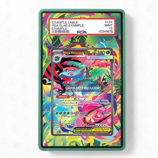 Mega Venusaur ex 177/132 Extended Art Graded Display Case