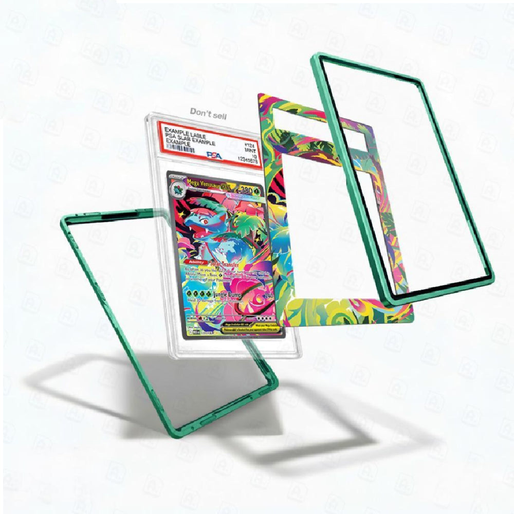 Mega Venusaur ex 177/132 Extended Art Graded Display Case inner view