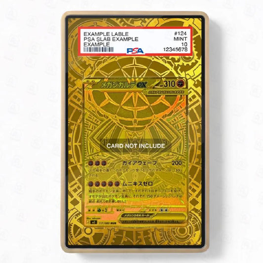 Mega Zygarde ex Extended Art Graded Display Case