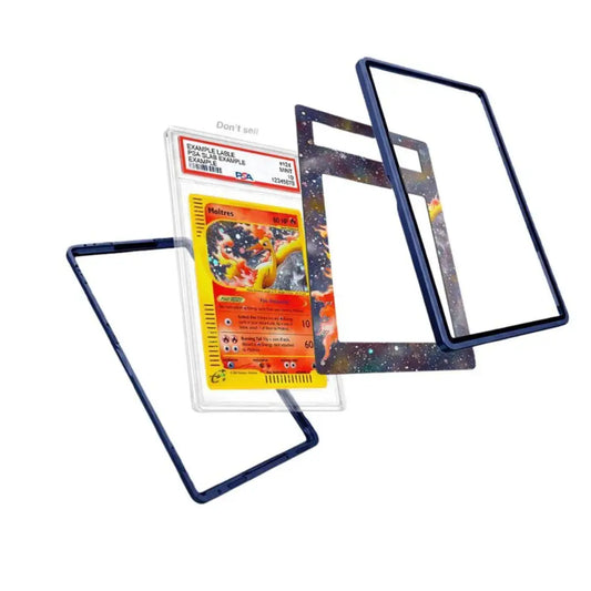 Moltres H20/H32 Pokémon TCG Extended Art Graded Display Case inner view